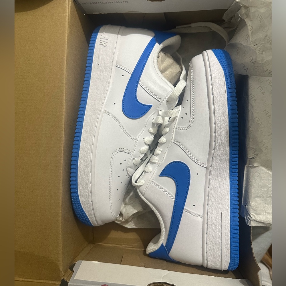 Nike Air Force 1 ‘07 White & Blue
